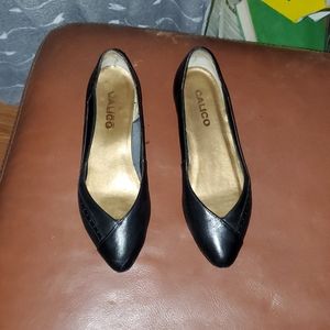 🤑Vintage woman's shoes flats calico